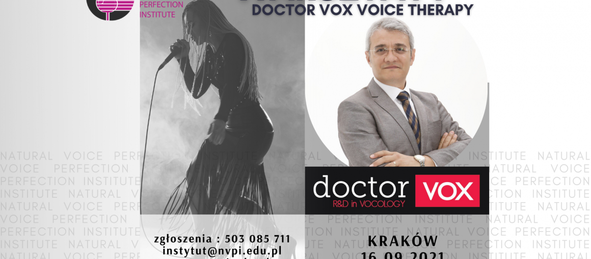 Warsztaty Dr. Vox Voice Therapy w Krakowie.