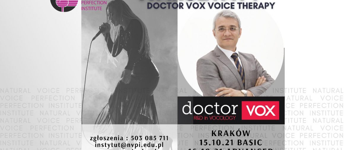 Warsztaty Dr.Vox Voice Therapy z Dr.Ilterem Denizoglu w Krakowie.